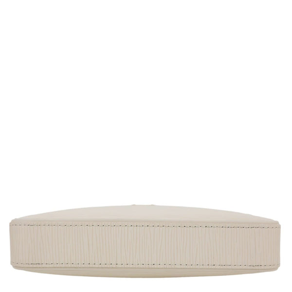 LOUIS VUITTON Easy Pouch On Strap Epi Leather Shoulder Bag Cream