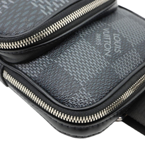 LOUIS VUITTON 3D Amazone Damier Graphite Sling Bag Black