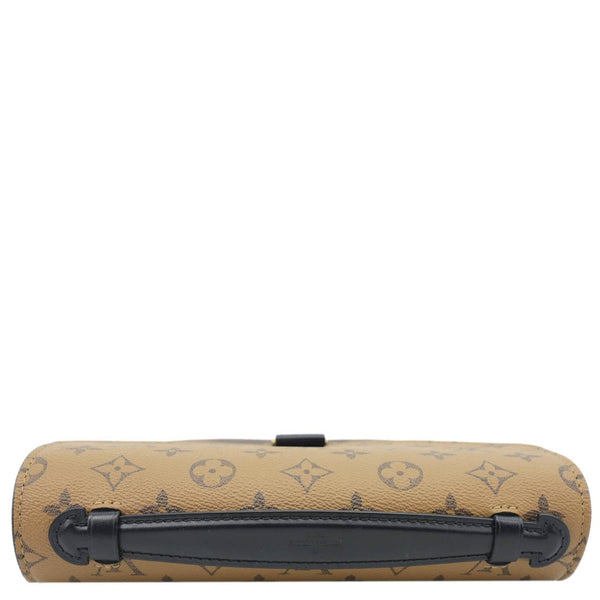 LOUIS VUITTON Metis Pochette Reverse Monogram Canvas Crossbody Bag Brown