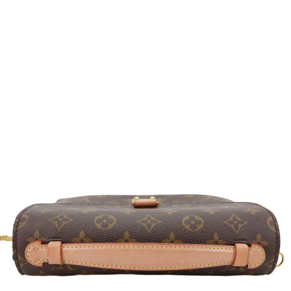 LOUIS VUITTON Metis Pochette Monogram Canvas Crossbody Bag Brown