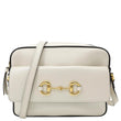 GUCCI Horsebit 1955 Small Leather Crossbody Bag Off White 645454
