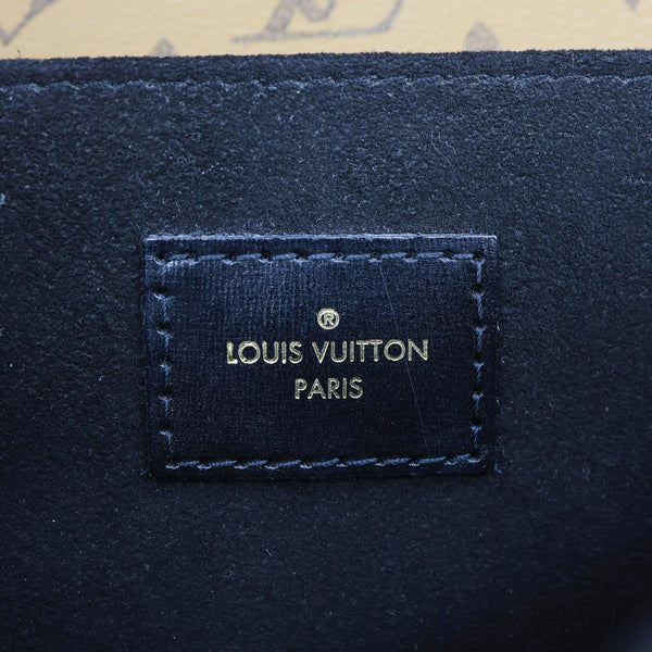 LOUIS VUITTON Metis Pochette Reverse Monogram Canvas Crossbody Bag Brown