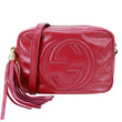 GUCCI Soho Disco Patent Leather Crossbody Bag Pink 308364