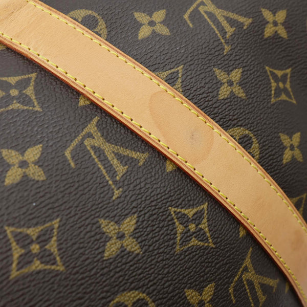 LOUIS VUITTON Keepall 50 Monogram Canvas Travel Bag Brown