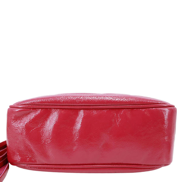 GUCCI Soho Disco Patent Leather Crossbody Bag Pink 308364