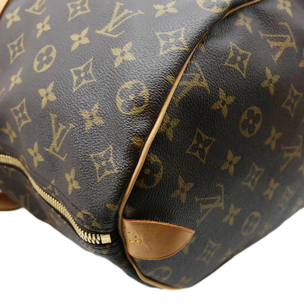 LOUIS VUITTON Keepall 50 Monogram Canvas Travel Bag Brown