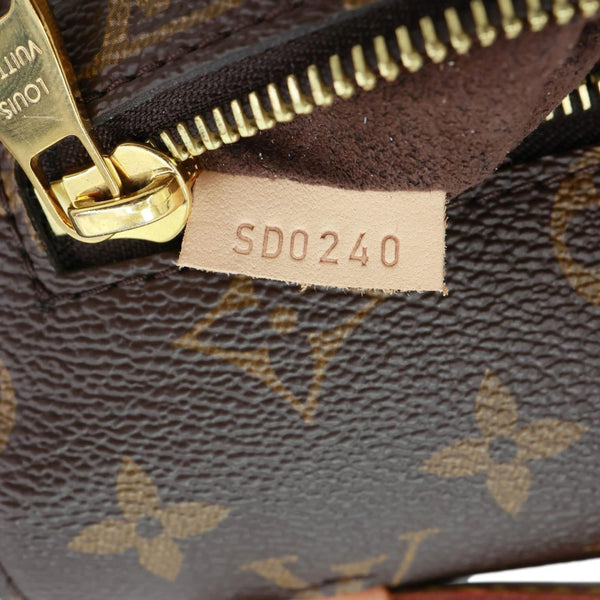 LOUIS VUITTON Metis Pochette Monogram Canvas Crossbody Bag Brown