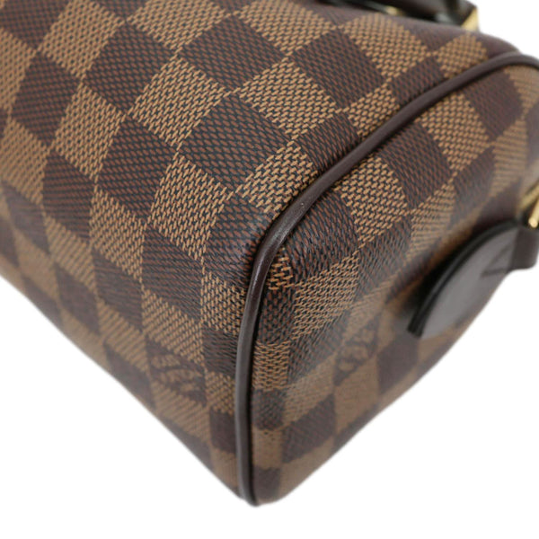 LOUIS VUITTON Speedy 20 Bandouliere Damier Ebene Shoulder Bag Brown