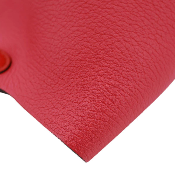 HERMES Picotin Lock 18 Taurillon Clemence Leather Satchel Bag Pink