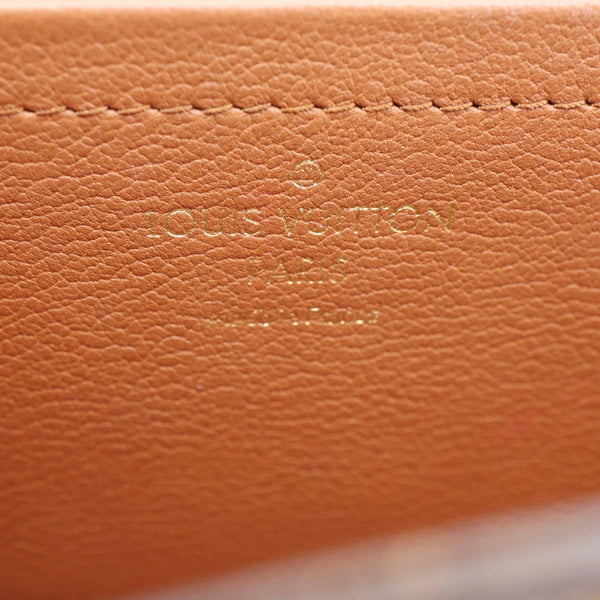 LOUIS VUITTON Marceau Monogram Canvas Chain Shoulder Bag Caramel