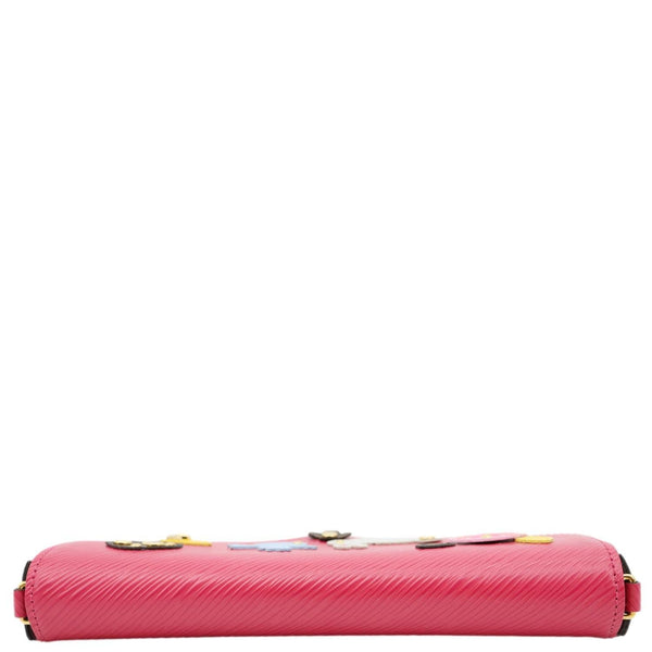 LOUIS VUITTON Felicie Pochette Easter Bunny Epi Leather Crossbody Bag Red