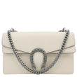 GUCCI Dionysus Small Leather Shoulder Bag Off White 400249