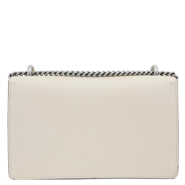 GUCCI Dionysus Small Leather Shoulder Bag Off White 400249