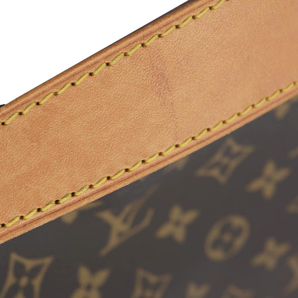 LOUIS VUITTON Graceful MM Monogram Canvas Shoulder Bag Brown