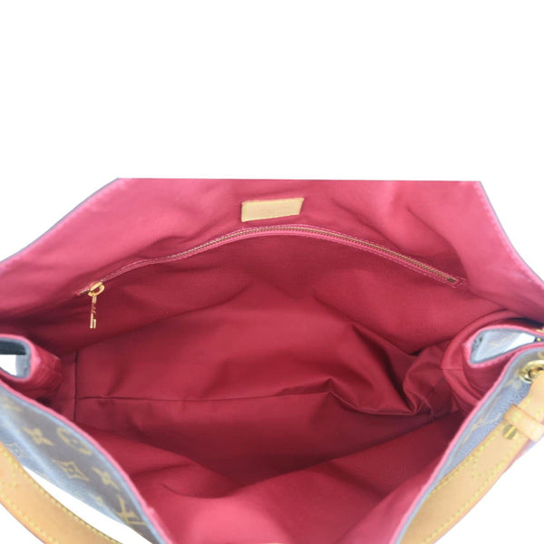 LOUIS VUITTON Graceful MM Monogram Canvas Shoulder Bag Brown