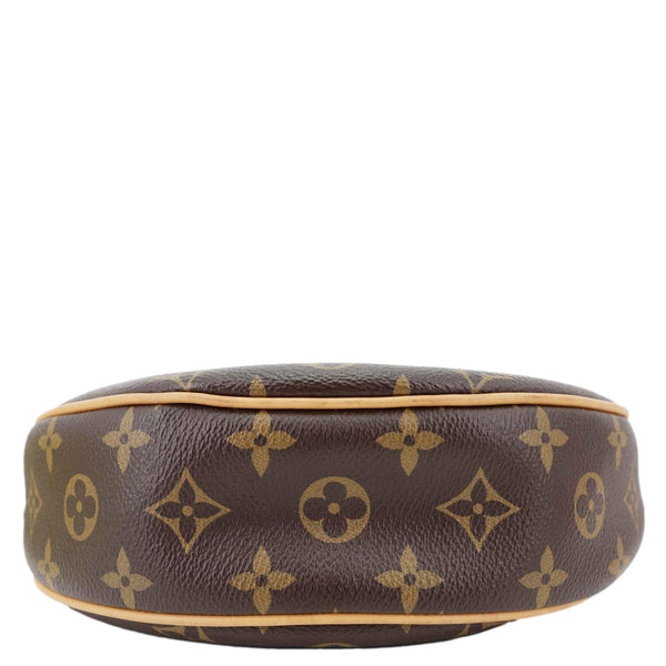 LOUIS VUITTON Loop Monogram Canvas Hobo Bag Brown