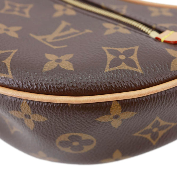 LOUIS VUITTON Loop Monogram Canvas Hobo Bag Brown