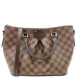 LOUIS VUITTON Siena MM Damier Ebene Shoulder Bag Brown