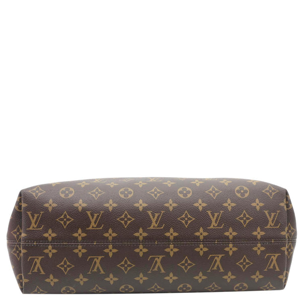 LOUIS VUITTON Graceful MM Monogram Canvas Shoulder Bag Brown