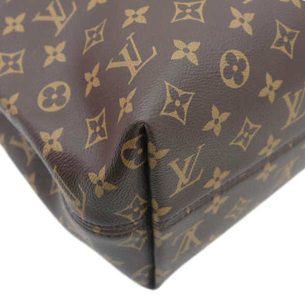 LOUIS VUITTON Graceful MM Monogram Canvas Shoulder Bag Brown