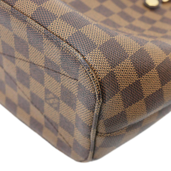 LOUIS VUITTON Siena MM Damier Ebene Shoulder Bag Brown