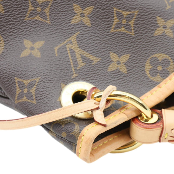 LOUIS VUITTON Artsy MM NM Monogram Canvas Shoulder Bag Brown