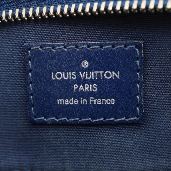 LOUIS VUITTON Soufflot NM MM Epi Leather Crossbody Bag Navy Blue