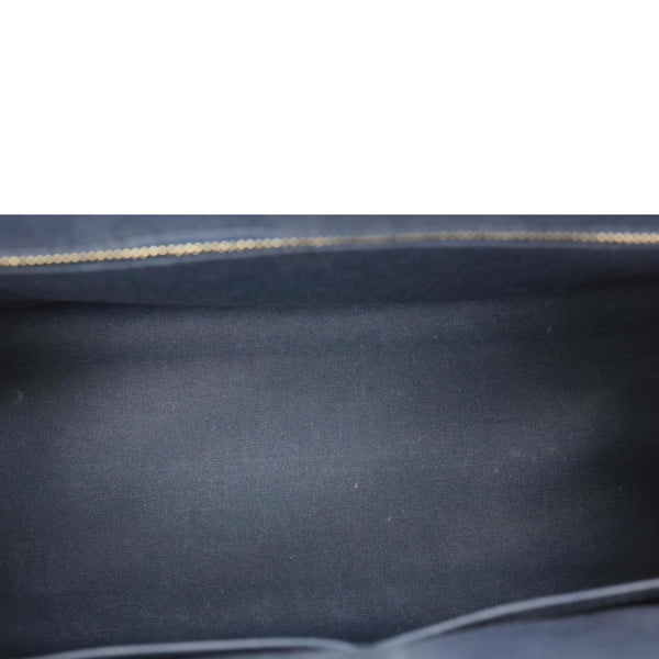 LOUIS VUITTON Soufflot NM MM Epi Leather Crossbody Bag Navy Blue