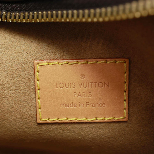 LOUIS VUITTON Loop Monogram Canvas Hobo Bag Brown