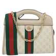GUCCI Ophidia Small GG Supreme Canvas Shoulder Tote Bag Beige 693724