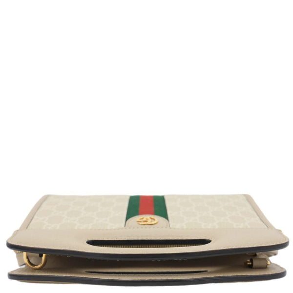GUCCI Ophidia Small GG Supreme Canvas Shoulder Tote Bag Beige 693724