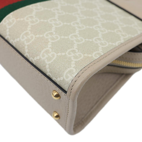 GUCCI Ophidia Small GG Supreme Canvas Shoulder Tote Bag Beige 693724