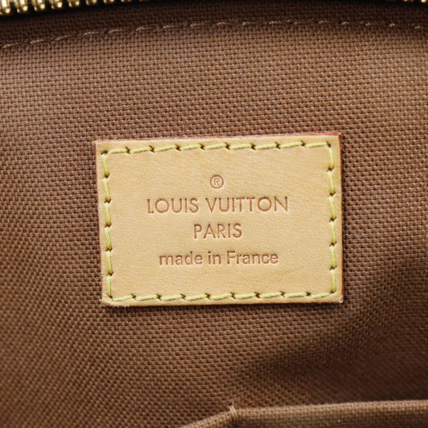 LOUIS VUITTON Tivoli PM Monogram Canvas Satchel Bag Brown