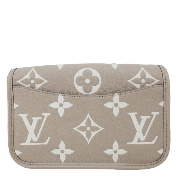 LOUIS VUITTON Diane Empreinte Monogram Leather Shoulder Bag Bicolor