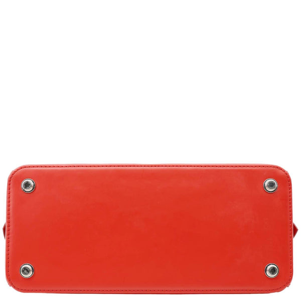 LOUIS VUITTON Dora PM Monogram Canvas Shoulder Bag Coquelicot