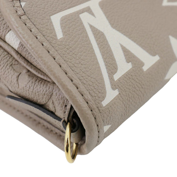 LOUIS VUITTON Diane Empreinte Monogram Leather Shoulder Bag Bicolor