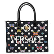 VERSACE x Dua Lipa Butterflies Canvas Tote Bag Black