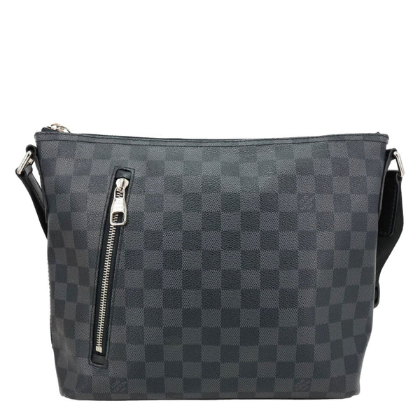 LOUIS VUITTON Mick PM Damier Graphite Messenger Bag Black