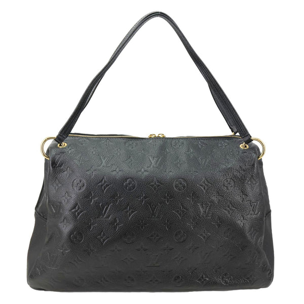LOUIS VUITTON Ponthieu PM Empreinte Leather Shoulder Bag Black