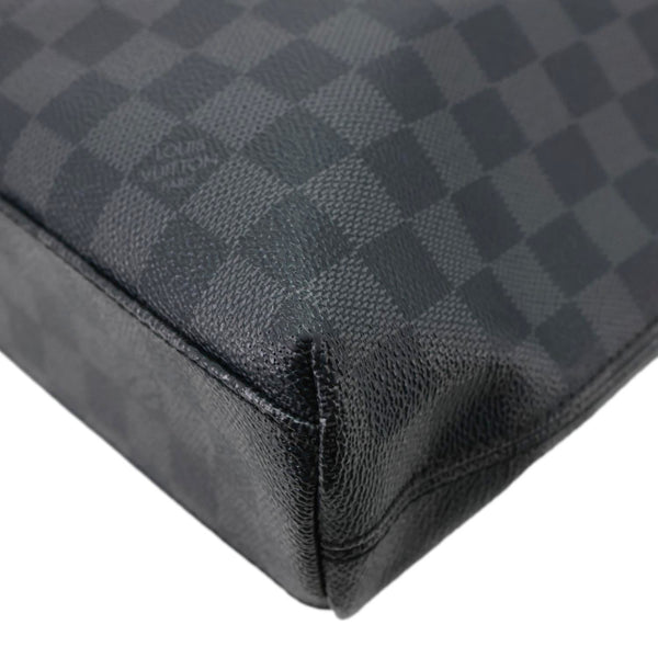LOUIS VUITTON Mick PM Damier Graphite Messenger Bag Black