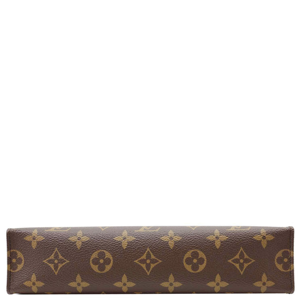 LOUIS VUITTON Toiletry Pouch 26 Monogram Canvas Clutch Brown