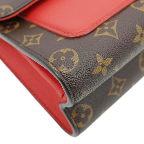 LOUIS VUITTON Victoire Monogram Canvas Shoulder Crossbody Bag Cherry