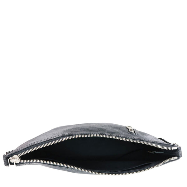 LOUIS VUITTON Mick PM Damier Graphite Messenger Bag Black