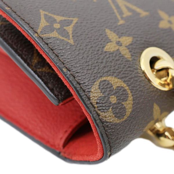 LOUIS VUITTON Victoire Monogram Canvas Shoulder Crossbody Bag Cherry