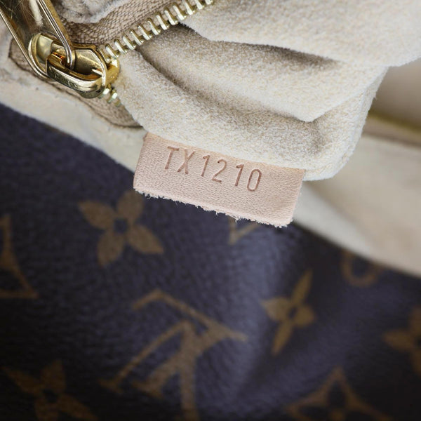 LOUIS VUITTON Artsy MM NM Monogram Canvas Shoulder Bag Brown