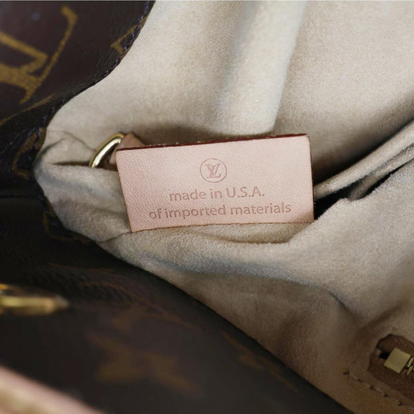 LOUIS VUITTON Artsy MM NM Monogram Canvas Shoulder Bag Brown