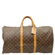 LOUIS VUITTON Keepall 60 Monogram Canvas Travel Bag Brown