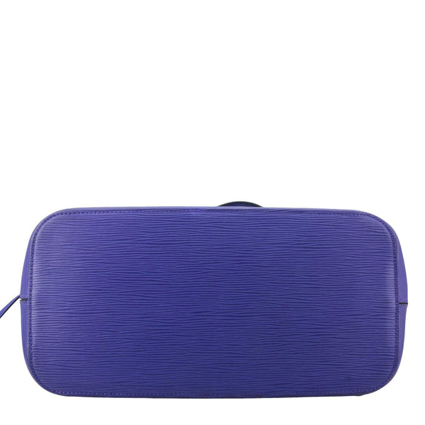 LOUIS VUITTON Neverfull MM Epi Leather Tote Shoulder Bag Purple