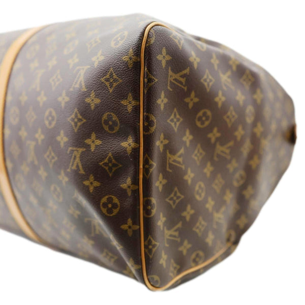 LOUIS VUITTON Keepall 60 Monogram Canvas Travel Bag Brown