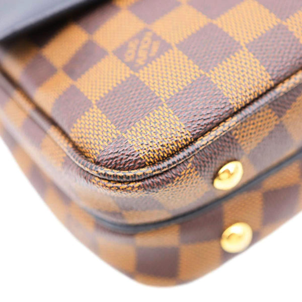 LOUIS VUITTON Clapton Damier Ebene Crossbody Bag Brown